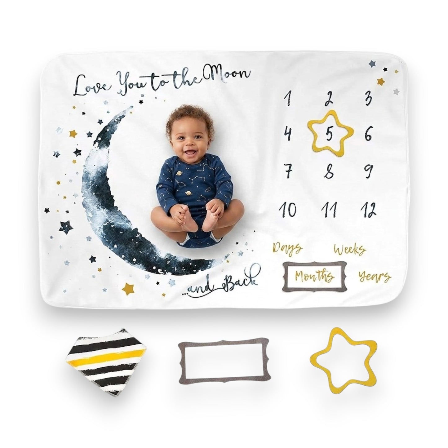 Baby Milestone Blanket