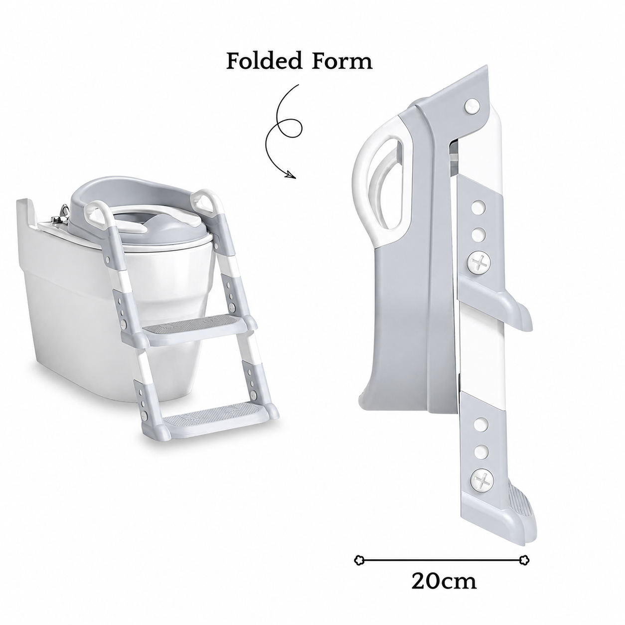Toilet Seat + Ladder