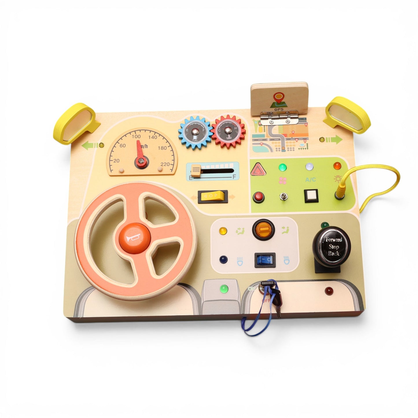 Steering Wheel Busy Board