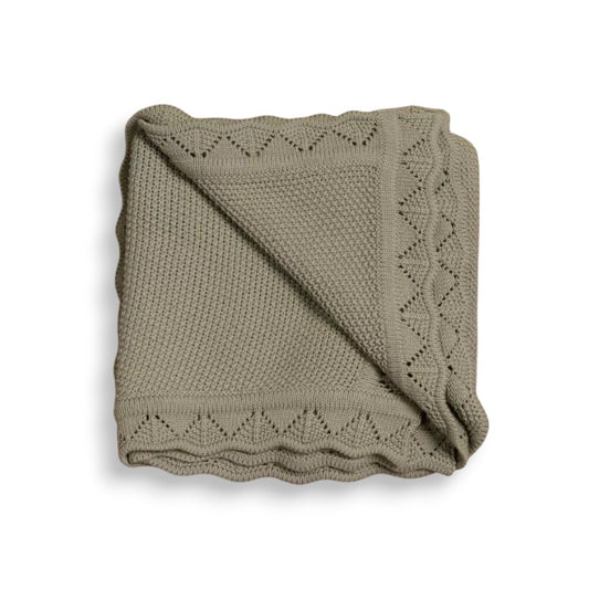Cotton Knitted Blanket