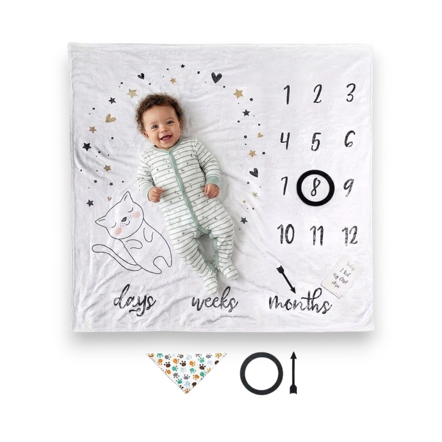 Baby Milestone Blanket