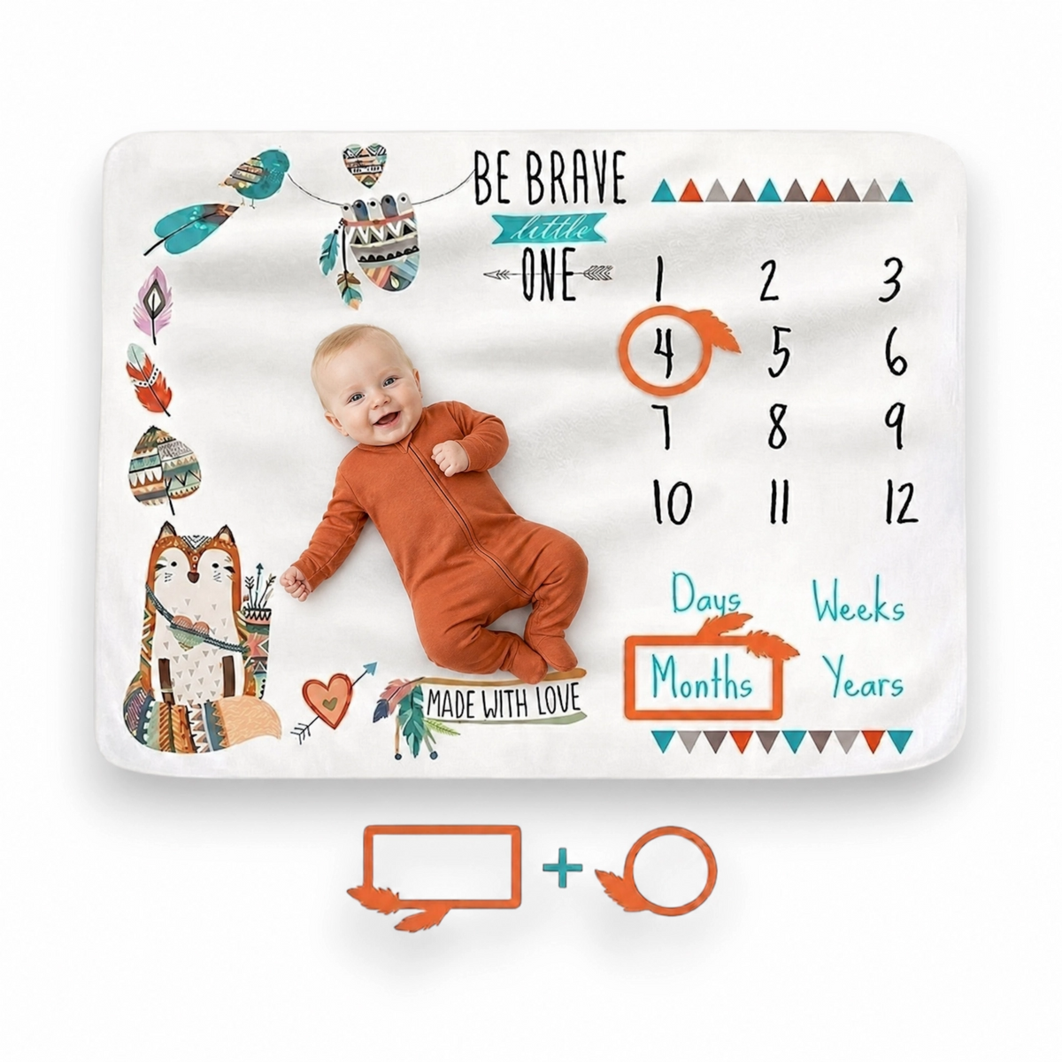 Baby Milestone Blanket