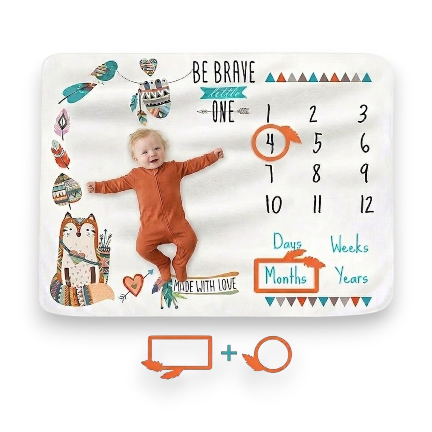 Baby Milestone Blanket