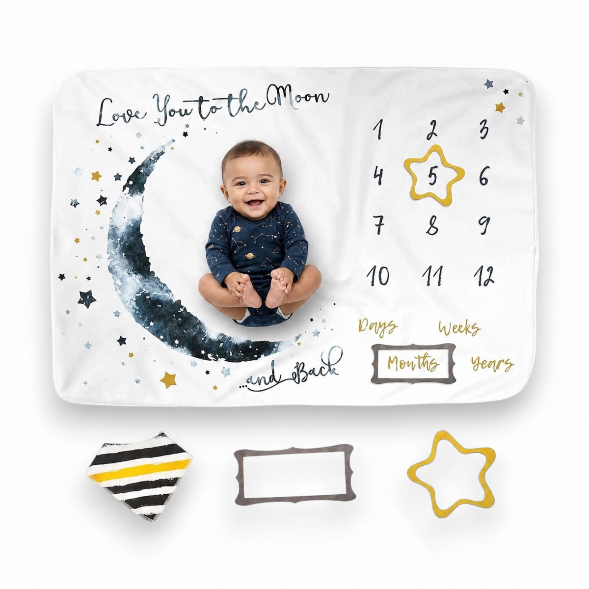 Baby Milestone Blanket
