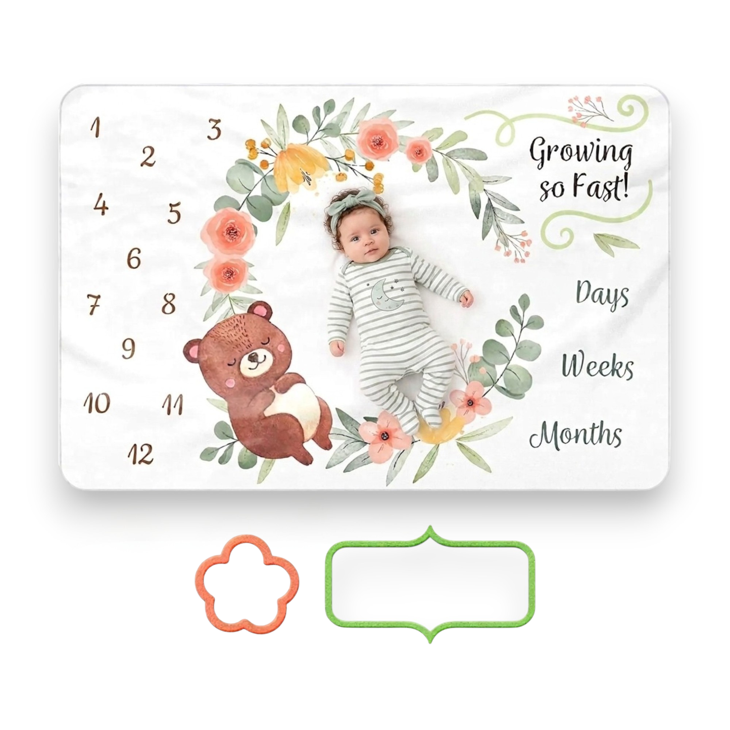 Baby Milestone Blanket
