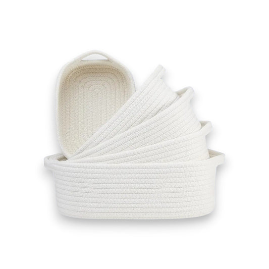 5-Pack Woven Baskets