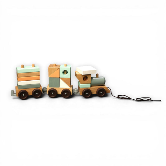Wooden Train Set