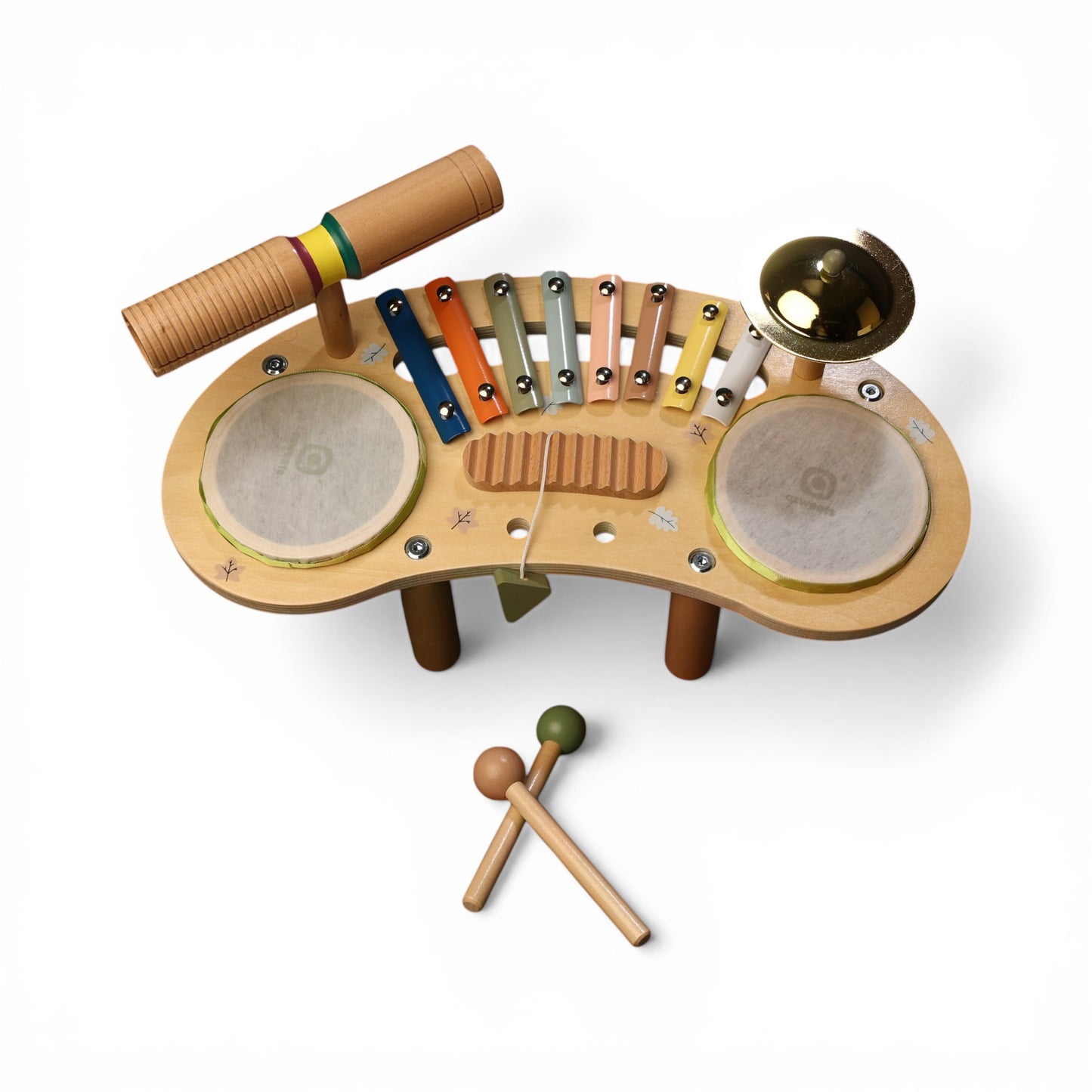 Wooden Drum Set