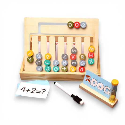 Wooden Alphabet Board