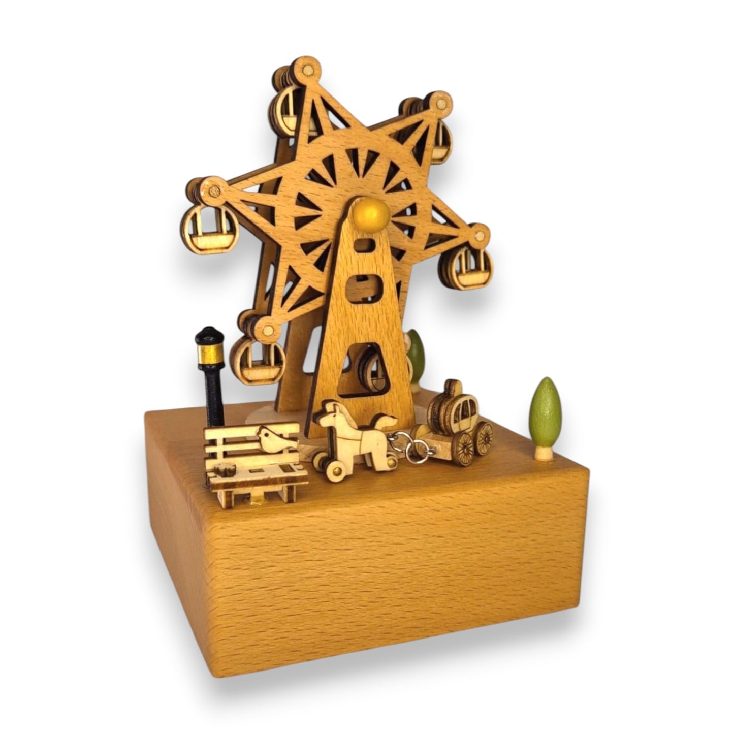 Merry-Go-Round Music Box