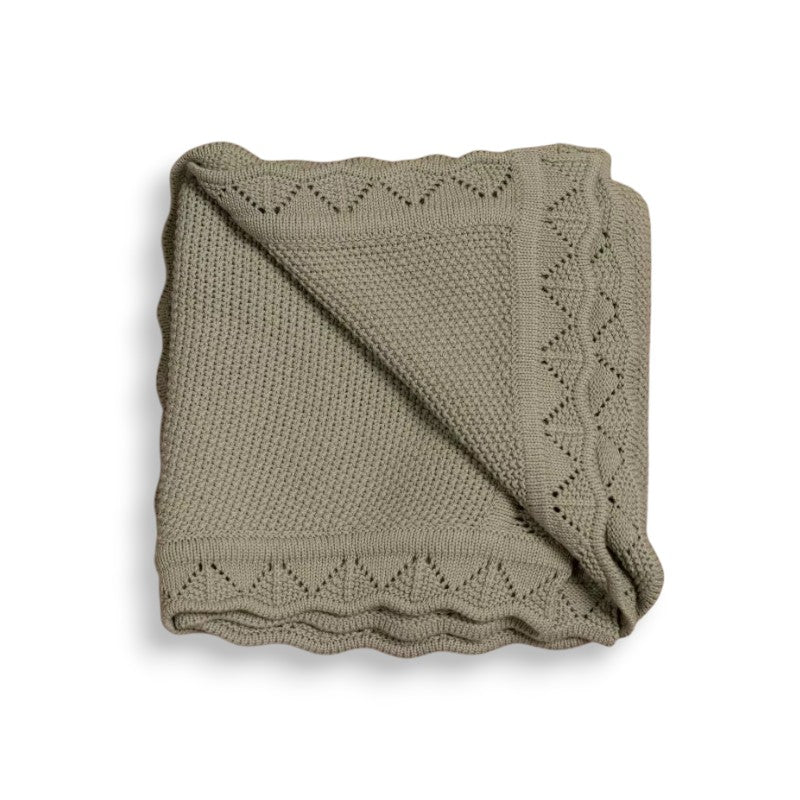 Cotton Knitted Blanket