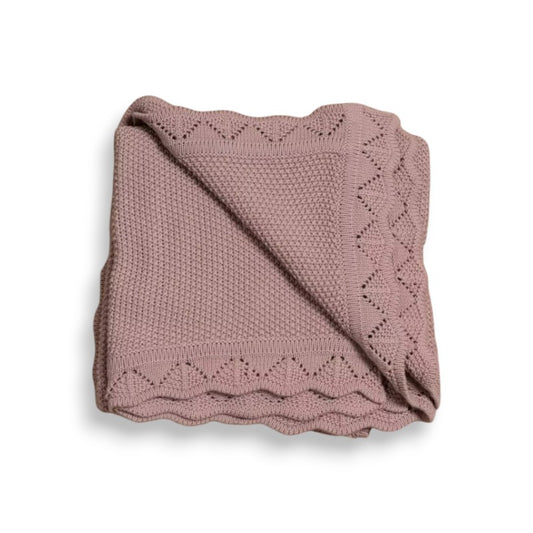 Cotton Knitted Blanket